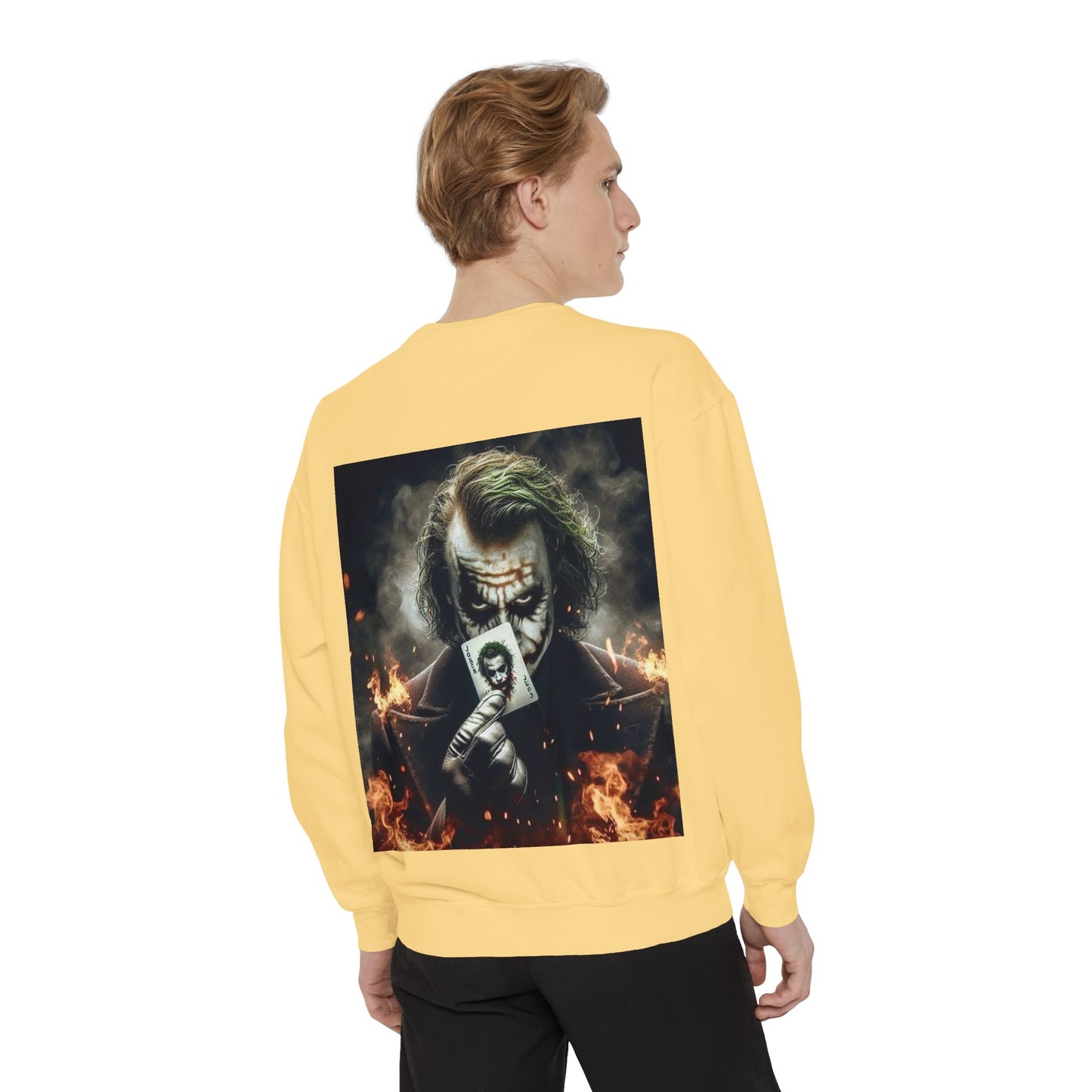 Joker-Inspired Unisex Sweatshirt, Movie Sweatshirt, Gift for Fans, Cosplay Pullover, Halloween Costume