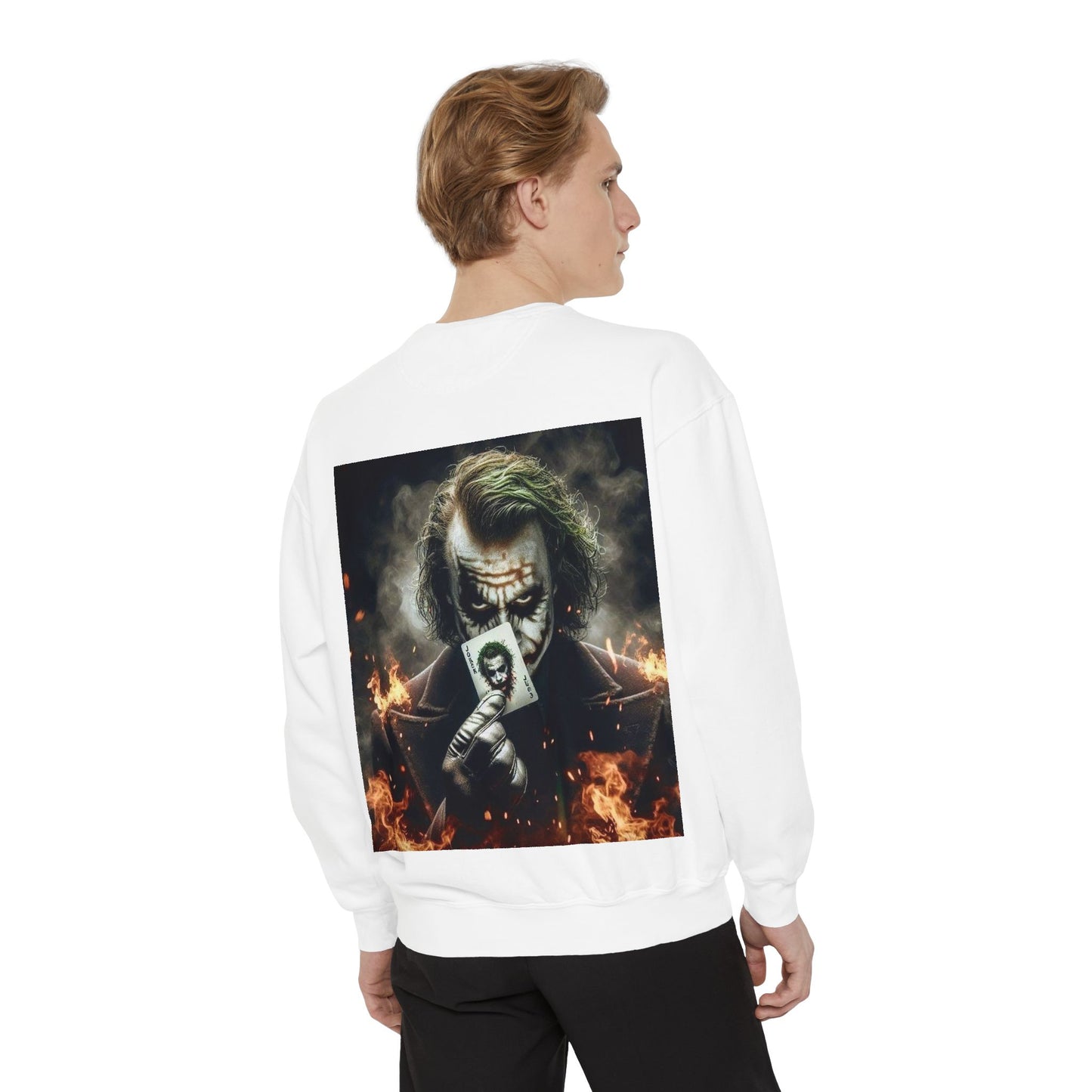 Joker-Inspired Unisex Sweatshirt, Movie Sweatshirt, Gift for Fans, Cosplay Pullover, Halloween Costume