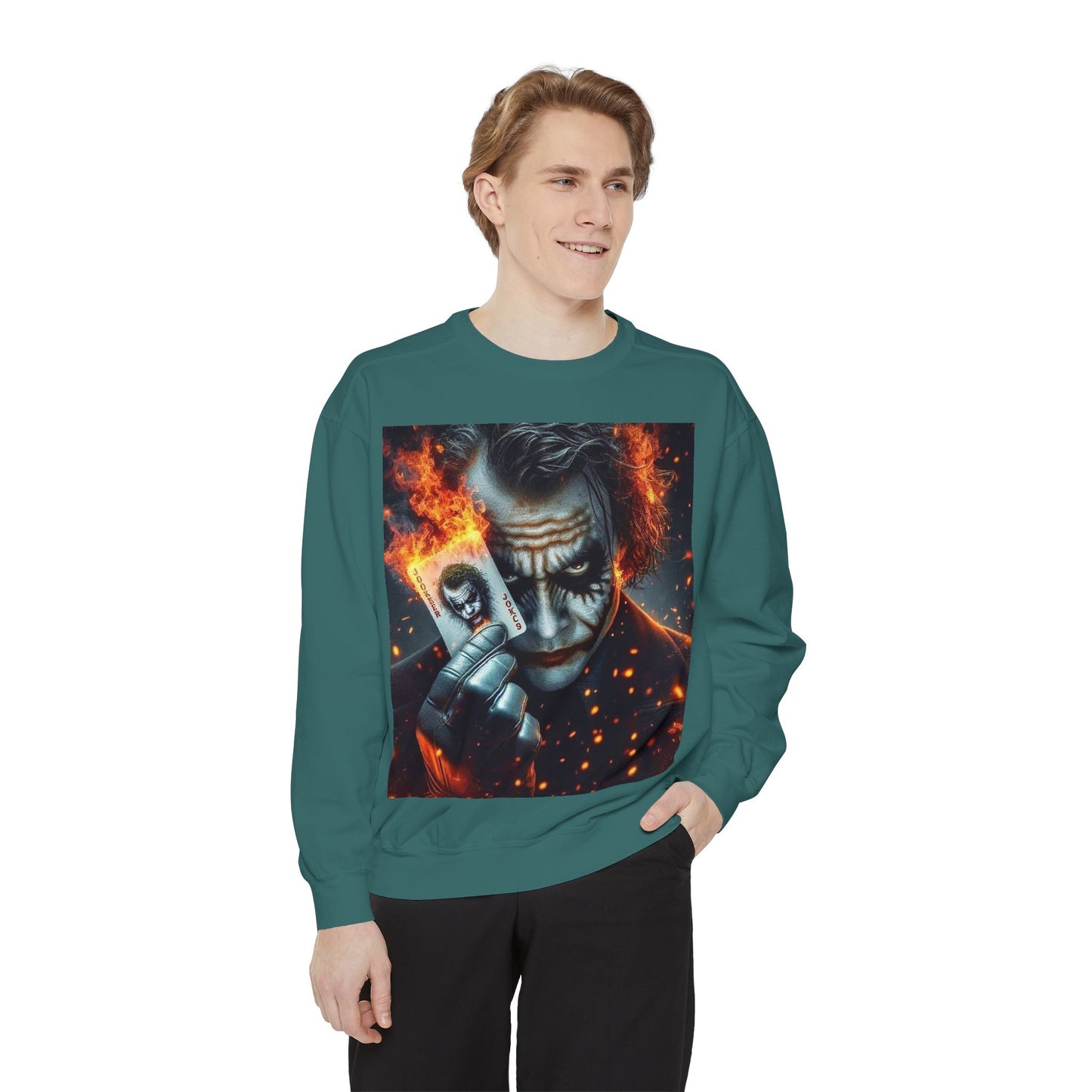Joker-Inspired Unisex Sweatshirt, Movie Sweatshirt, Gift for Fans, Cosplay Pullover, Halloween Costume