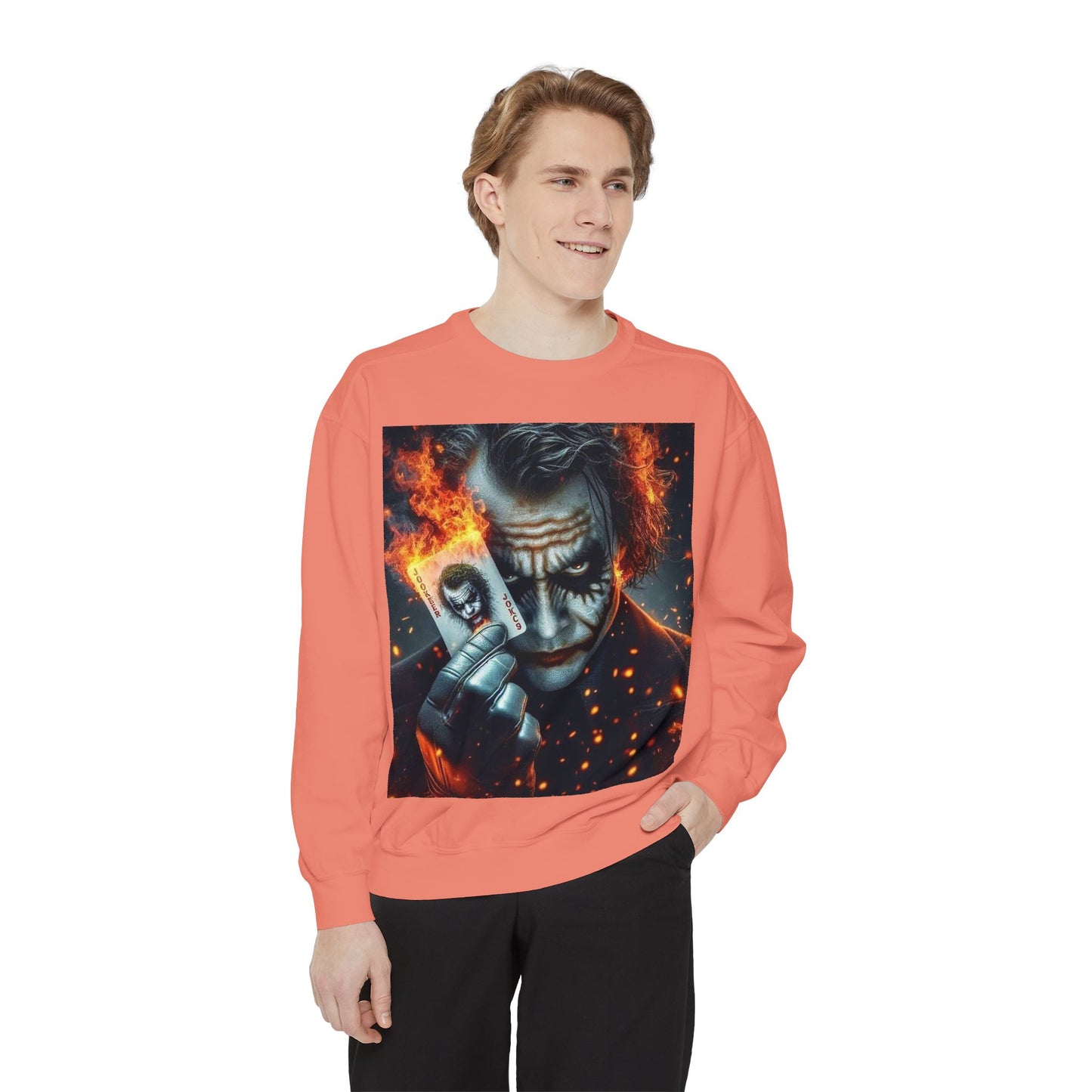 Joker-Inspired Unisex Sweatshirt, Movie Sweatshirt, Gift for Fans, Cosplay Pullover, Halloween Costume