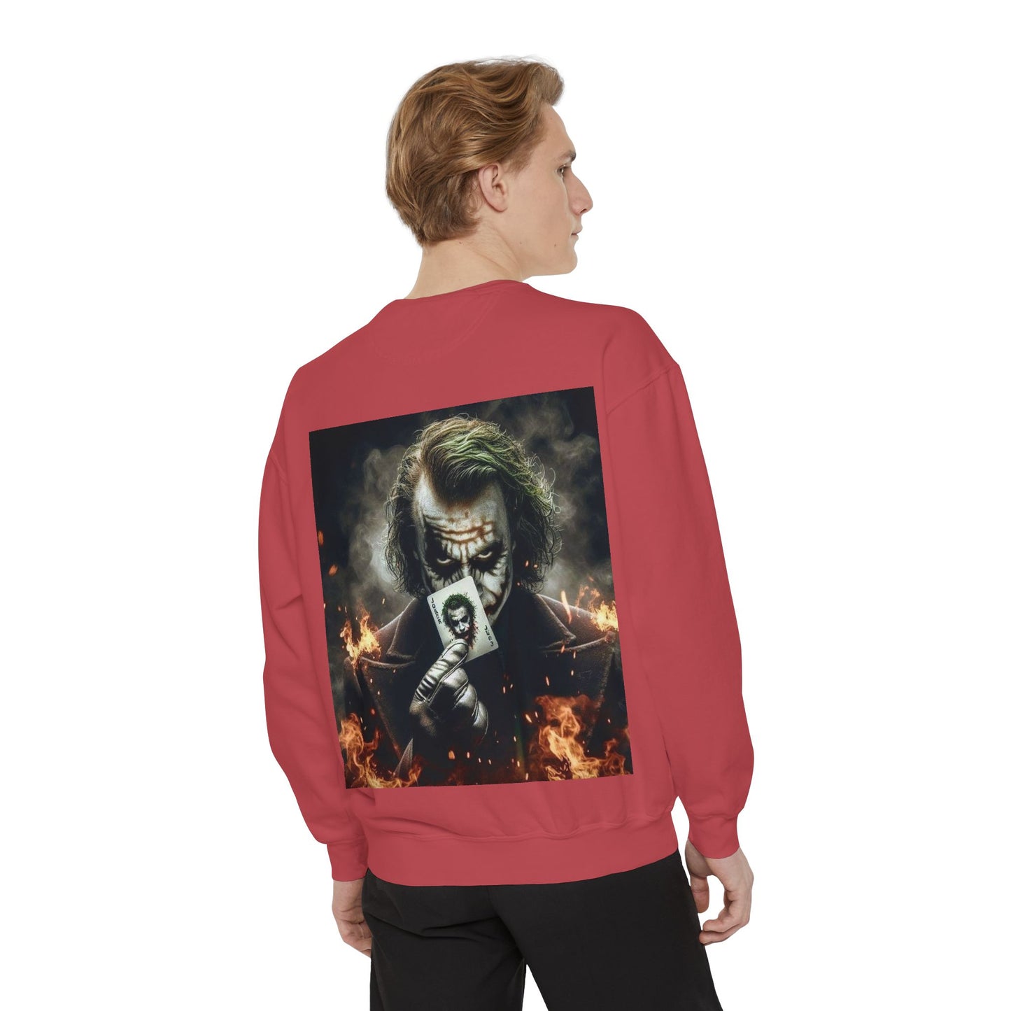 Joker-Inspired Unisex Sweatshirt, Movie Sweatshirt, Gift for Fans, Cosplay Pullover, Halloween Costume