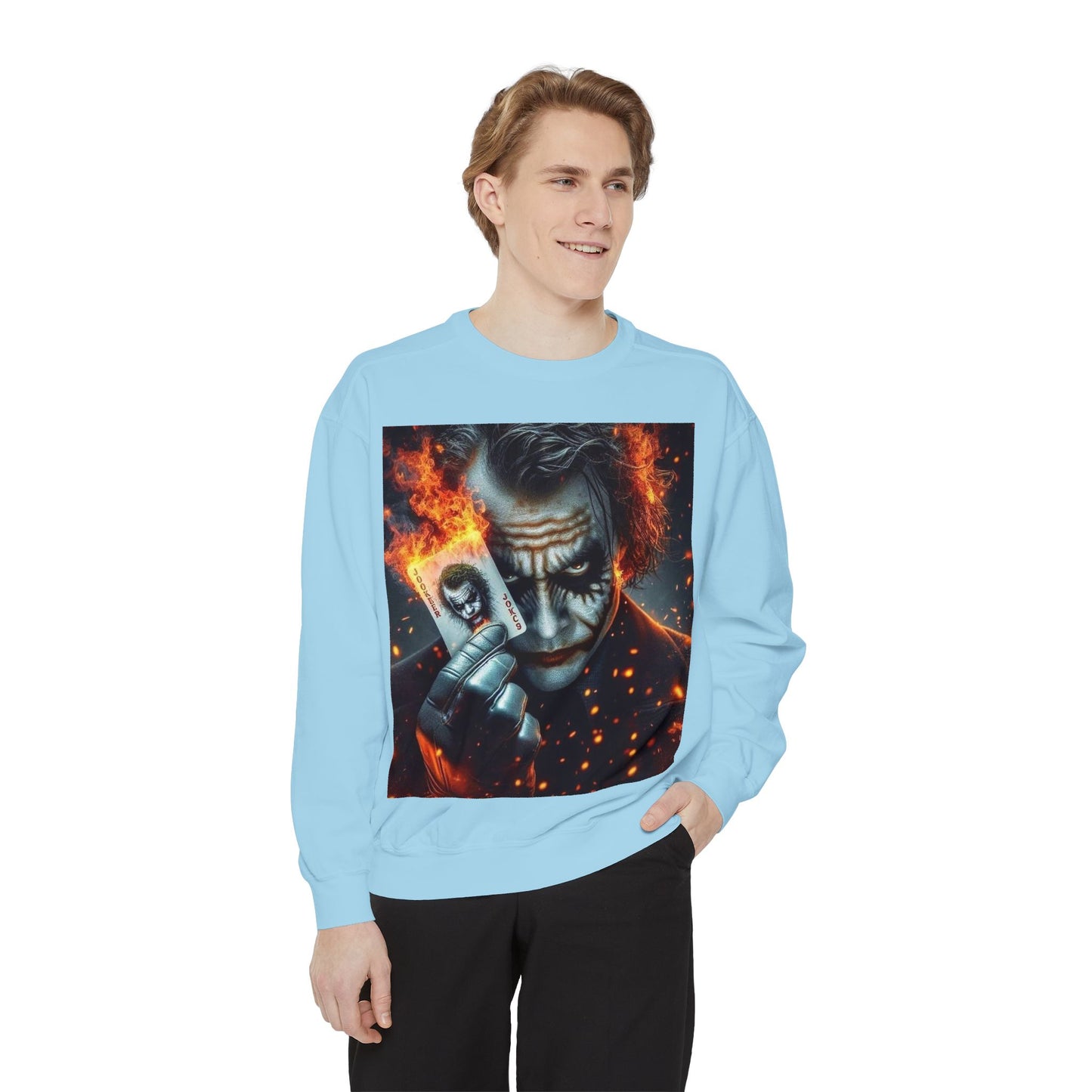 Joker-Inspired Unisex Sweatshirt, Movie Sweatshirt, Gift for Fans, Cosplay Pullover, Halloween Costume
