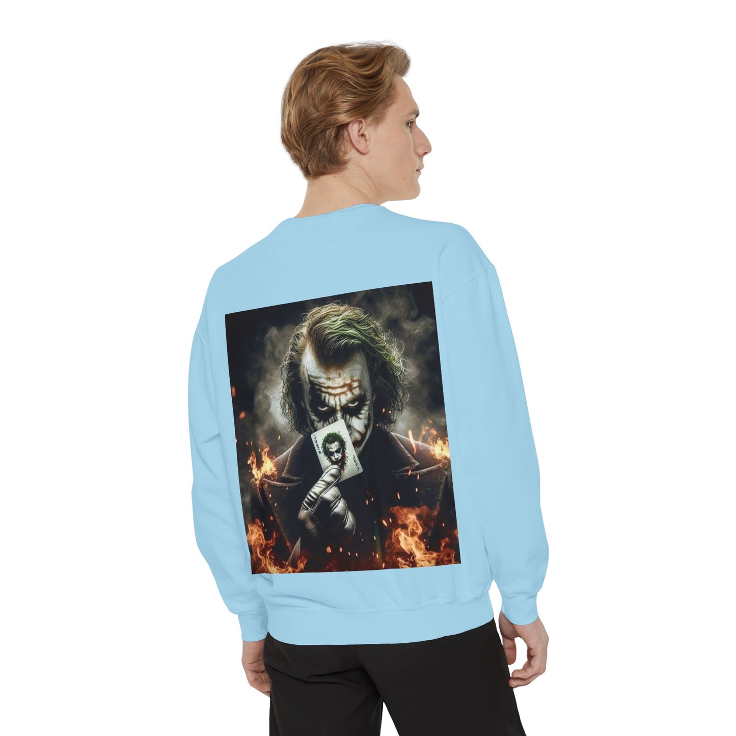 Joker-Inspired Unisex Sweatshirt, Movie Sweatshirt, Gift for Fans, Cosplay Pullover, Halloween Costume