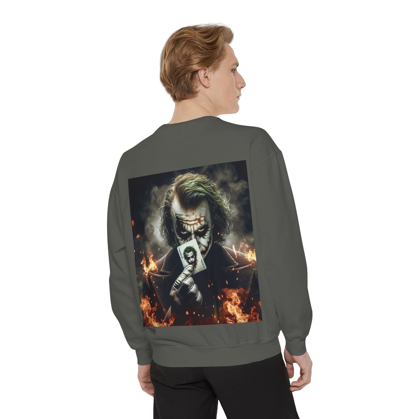 Joker-Inspired Unisex Sweatshirt, Movie Sweatshirt, Gift for Fans, Cosplay Pullover, Halloween Costume