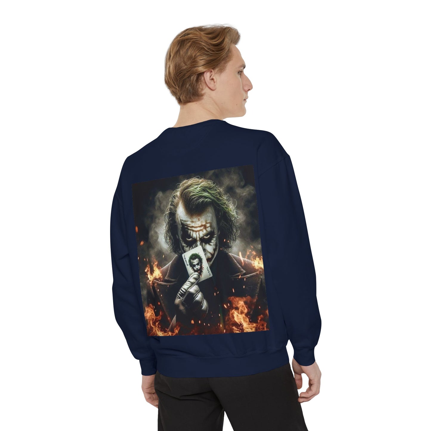 Joker-Inspired Unisex Sweatshirt, Movie Sweatshirt, Gift for Fans, Cosplay Pullover, Halloween Costume