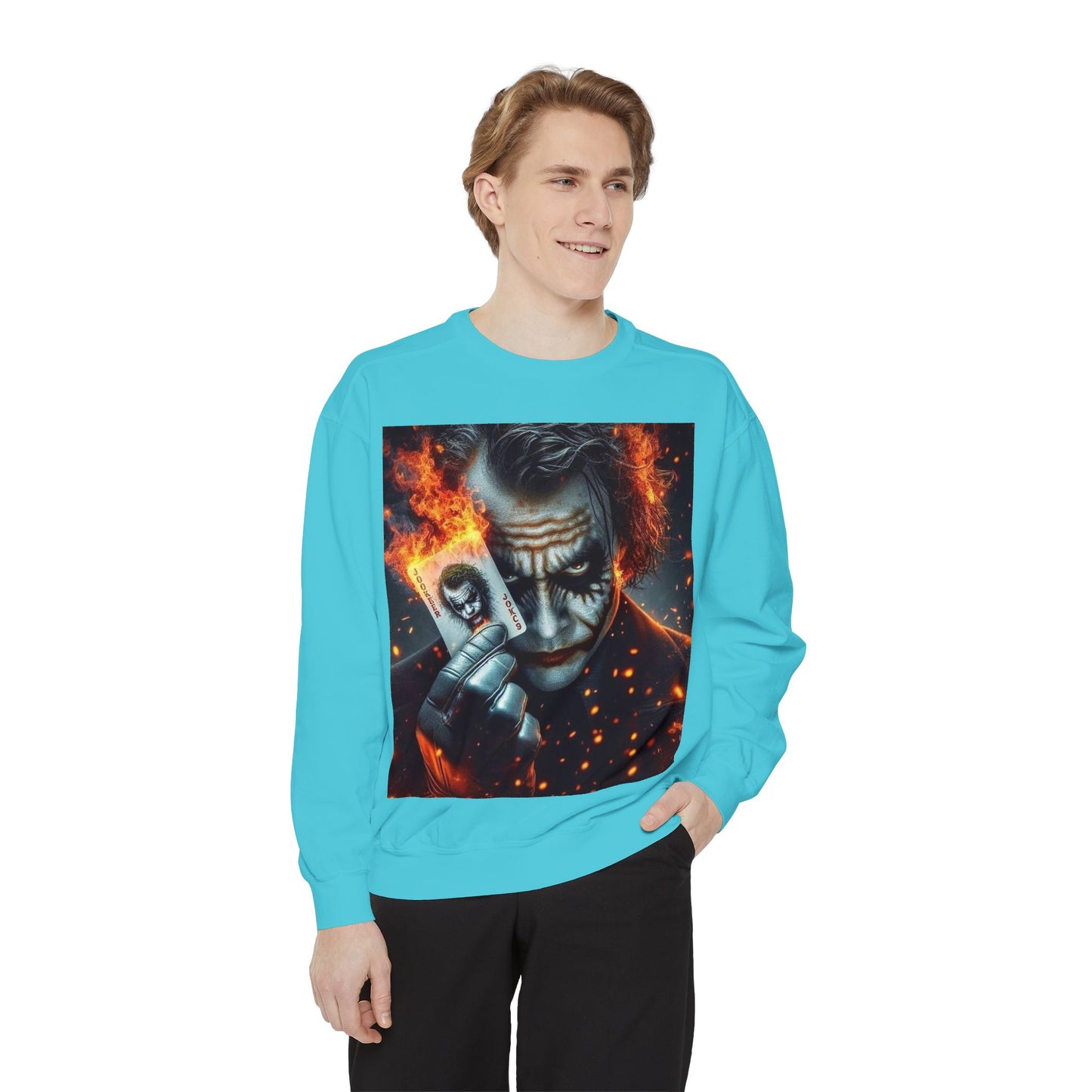 Joker-Inspired Unisex Sweatshirt, Movie Sweatshirt, Gift for Fans, Cosplay Pullover, Halloween Costume