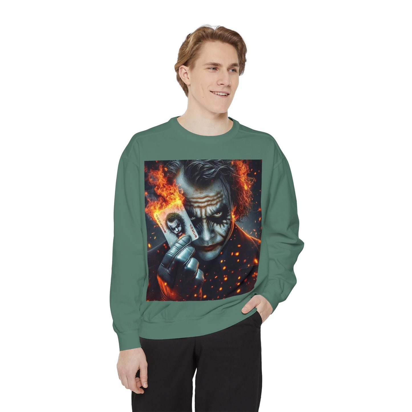 Joker-Inspired Unisex Sweatshirt, Movie Sweatshirt, Gift for Fans, Cosplay Pullover, Halloween Costume