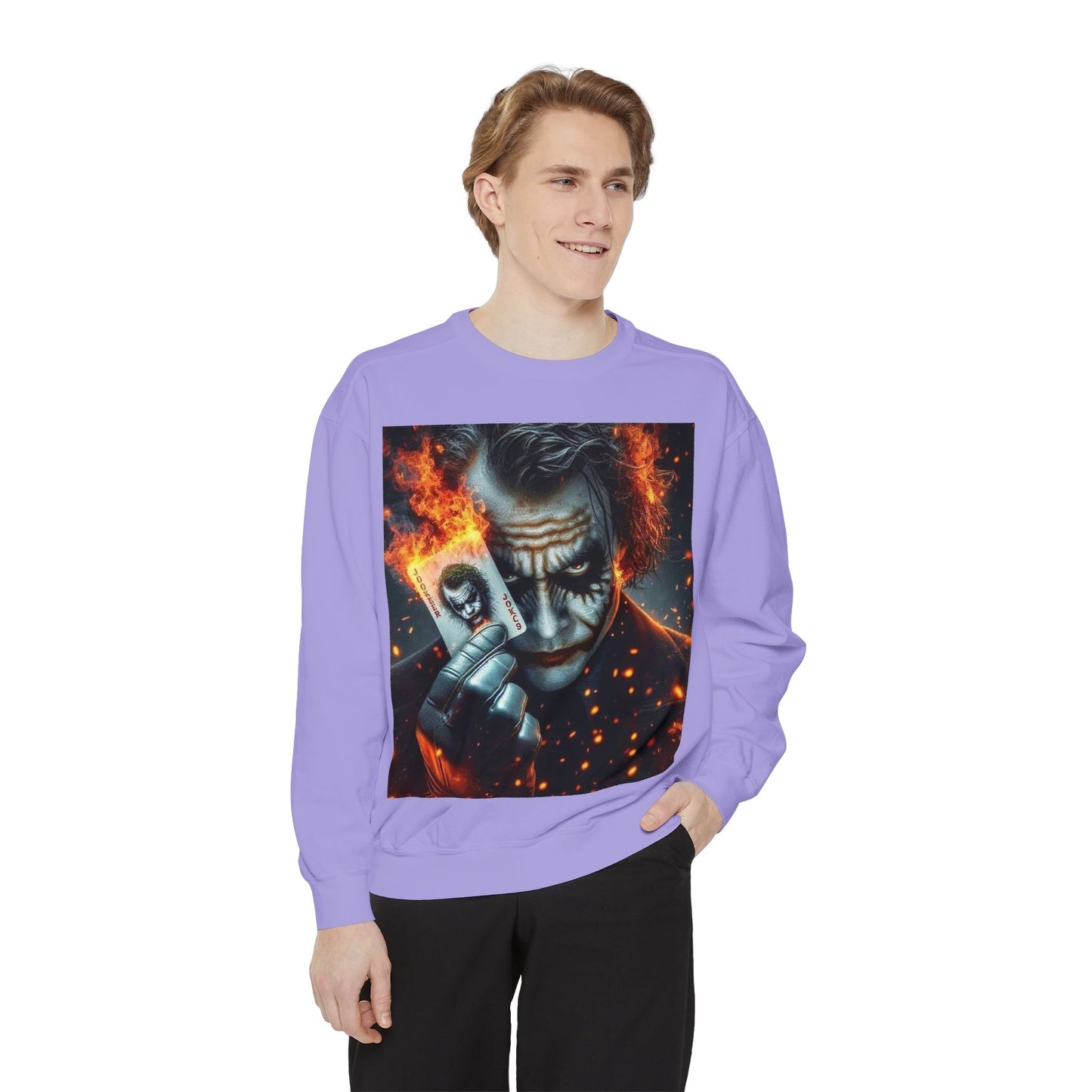 Joker-Inspired Unisex Sweatshirt, Movie Sweatshirt, Gift for Fans, Cosplay Pullover, Halloween Costume