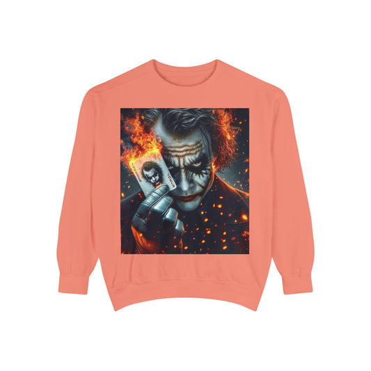 Joker-Inspired Unisex Sweatshirt, Movie Sweatshirt, Gift for Fans, Cosplay Pullover, Halloween Costume