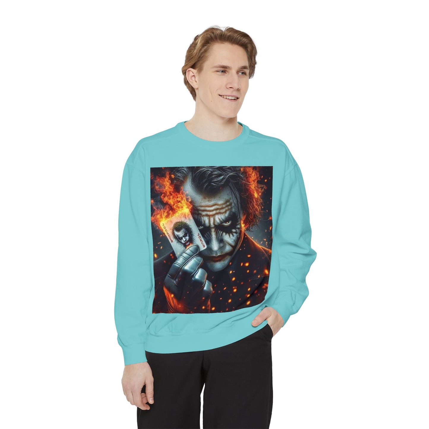 Joker-Inspired Unisex Sweatshirt, Movie Sweatshirt, Gift for Fans, Cosplay Pullover, Halloween Costume