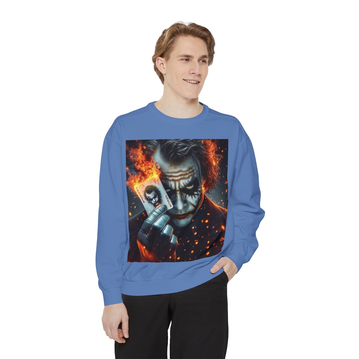 Joker-Inspired Unisex Sweatshirt, Movie Sweatshirt, Gift for Fans, Cosplay Pullover, Halloween Costume