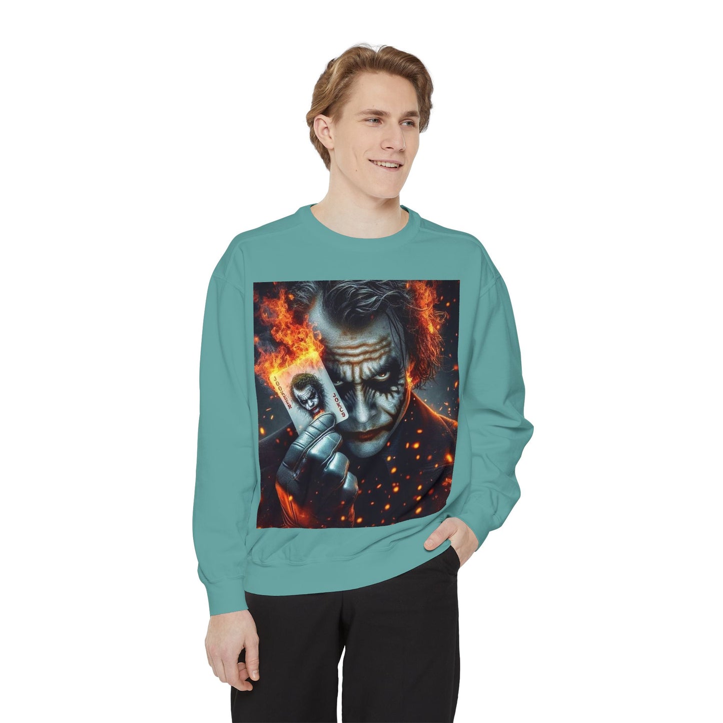 Joker-Inspired Unisex Sweatshirt, Movie Sweatshirt, Gift for Fans, Cosplay Pullover, Halloween Costume