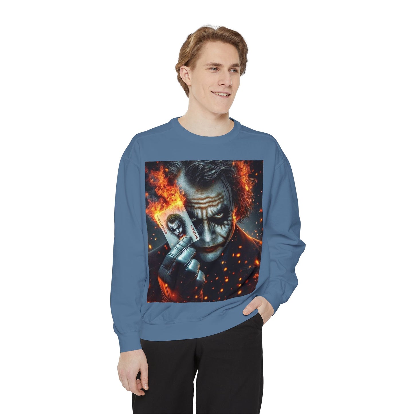 Joker-Inspired Unisex Sweatshirt, Movie Sweatshirt, Gift for Fans, Cosplay Pullover, Halloween Costume