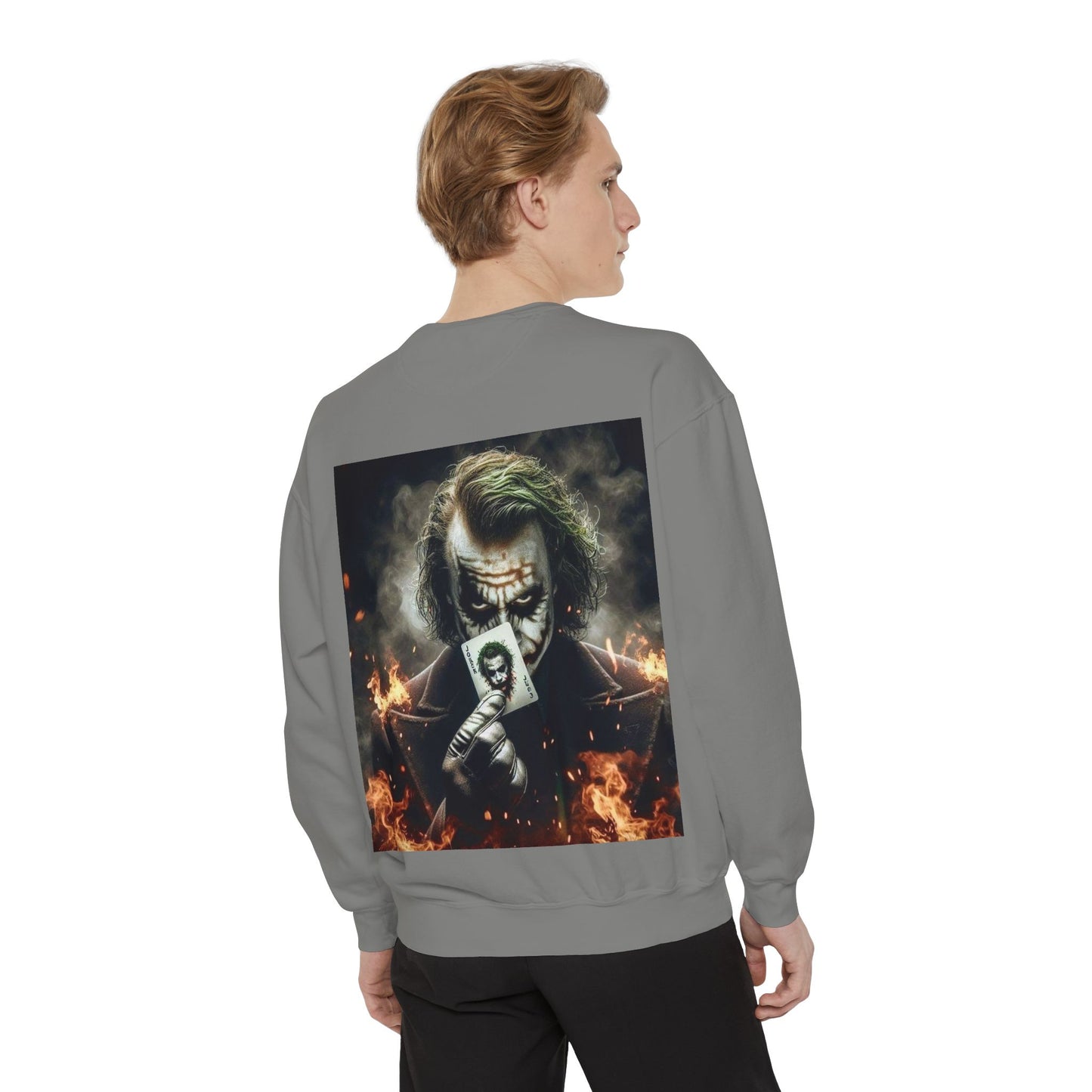 Joker-Inspired Unisex Sweatshirt, Movie Sweatshirt, Gift for Fans, Cosplay Pullover, Halloween Costume