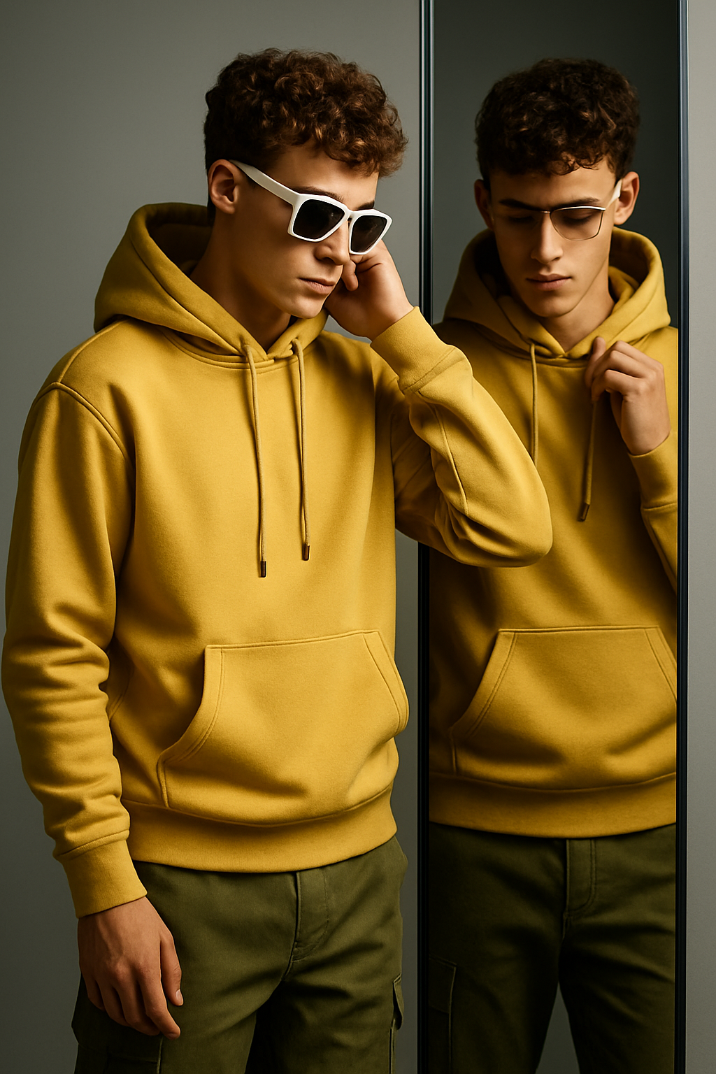 TILTED WINTER HOODIE