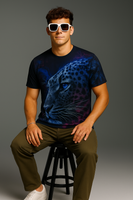 Blue Panther T-shirt – Be Wild. Be Unique