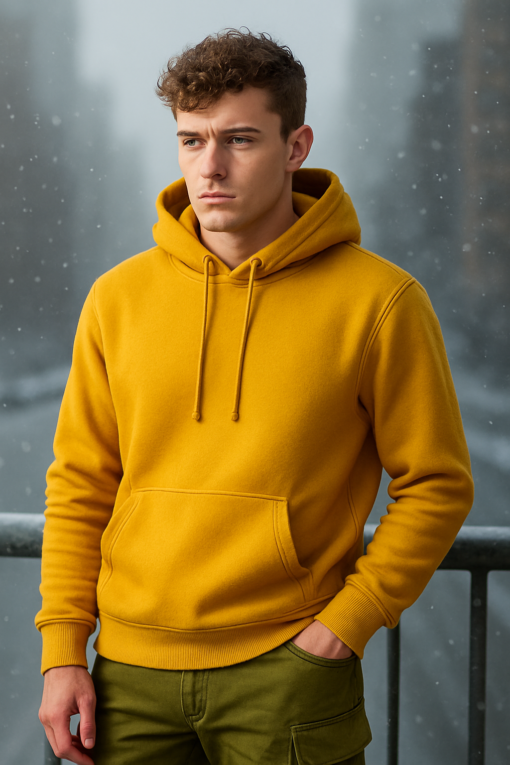 TILTED WINTER HOODIE
