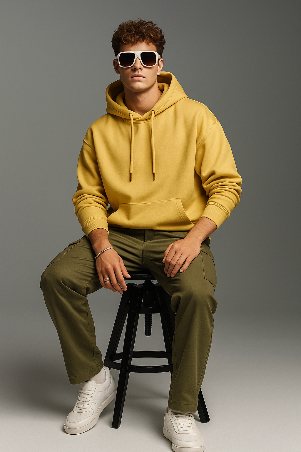 TILTED WINTER HOODIE