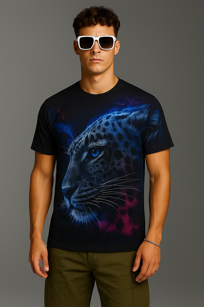 Blue Panther T-shirt – Be Wild. Be Unique