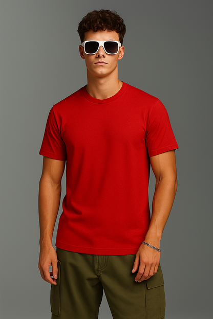 RYZEL Red T-Shirt — Wear the Confidence.